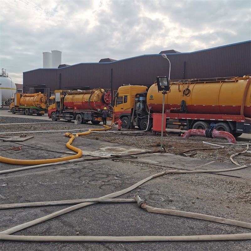 武城污水池清理