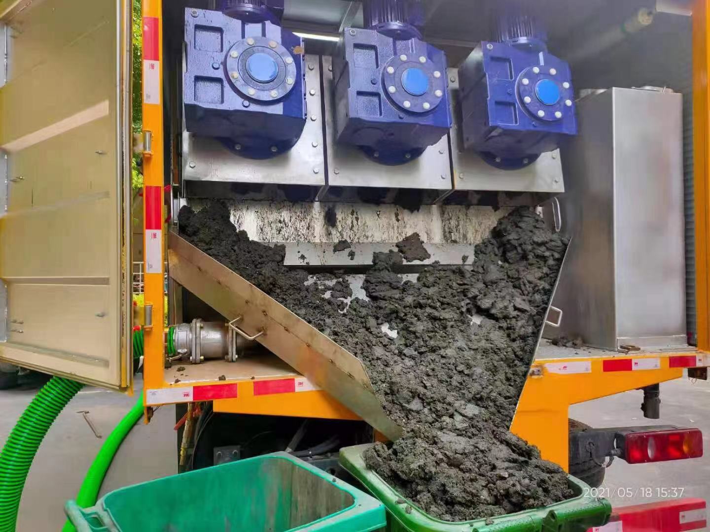 武城化粪池清掏城市维护站-泥浆净化干湿分离处理